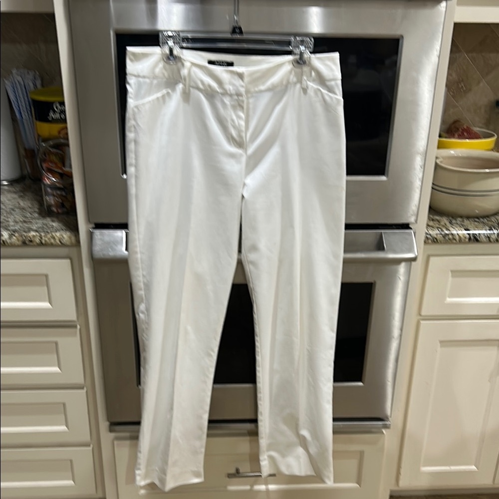 Apt. 9 White Straight Leg Pants